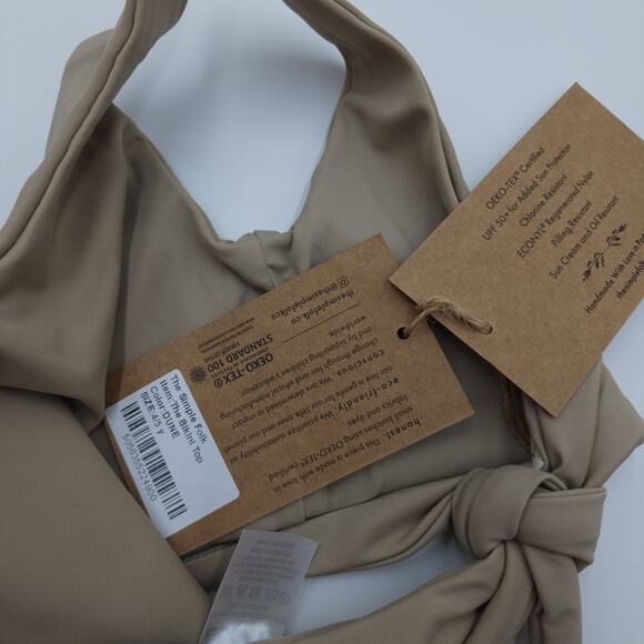 The Simple Folk The Bikini Top in Dune Size 4/5 Years - Picture 10 of 10